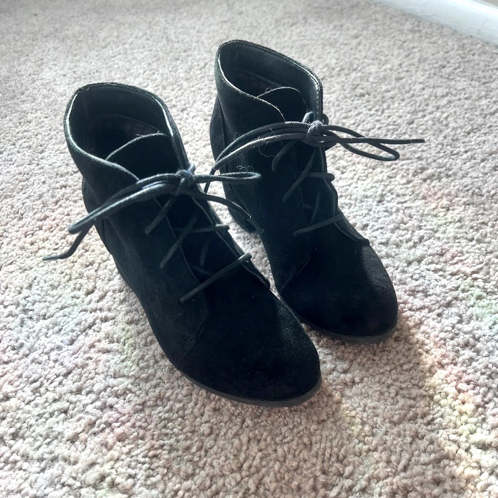 Madden girl heeled booties